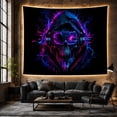 thumbnail image 6 of Highly Cyberpunk Skeletal With Figure Atmospheric, Spooky Gothic for Gothic Decor Fans, Dark Art Decor, Halloween Gift, Tapestry Wall Hanging for Bedroom and Dorm, 6 of 7