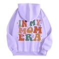 thumbnail image 4 of TINZ Sweat à Capuche Imprimé Arc-en-Ciel pour Femmes, Manches Longues avec Poches, Sweat à Capuche Simple pour Femmes, Sweat à Capuche Long pour Femmes, 4 of 6