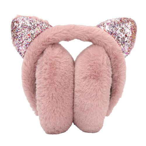 KABOER Foldable Women Kid Ear Muffs Cute Earmuffs Lovely Faux Fur Cat