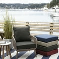 thumbnail image 6 of ARDEN Oceantex Outdoor Deep Seating Cushion Set 24 x 24, Ink Charcoal Black, 6 of 11
