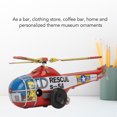 thumbnail image 4 of Juguete de Avión de Relojería de Bobinado, Juguete de Relojería en Helicópero fácil de Usar para USAR para Adultos para adultos, 4 of 7