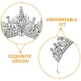 thumbnail image 3 of QUMIIRITY Plateado Con Para Prom Y, 3 of 8