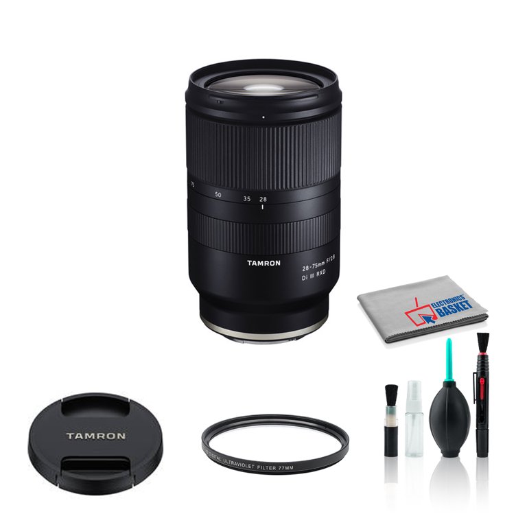 Tamron 28-75mm f/2.8 Di III RXD Lens for Sony E- Mount Mirrorless Cameras A036 with UV Filter (International Model)
