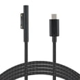 thumbnail image 1 of Reemplazo para Microsoft Surface Pro6 / Pro5 / 4/3/2 Cable de carga PD a tipo C Macho Nylon trenzado 1.5m 15V Eigraketly DZ7654-00, 1 of 2