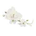 thumbnail image 3 of 5 uds novio boutonniere elegante hombres boda flor realista permanente reutilizable Artificial broche flor blanca, 3 of 5