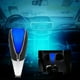 thumbnail image 3 of Perilla de cambio de marchas BuyWeek con luz LED PVC Aluminio Negro + Blanco, 3 of 9