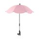 thumbnail image 3 of Sombrilla para cochecito con clip, moderna, plegable, impermeable, ligera, para el sol. rosa, 3 of 9