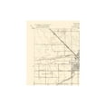 thumbnail image 4 of Topographical Map - Madera California Quad - USGS 1922 - Vintage Wall Art, 4 of 4