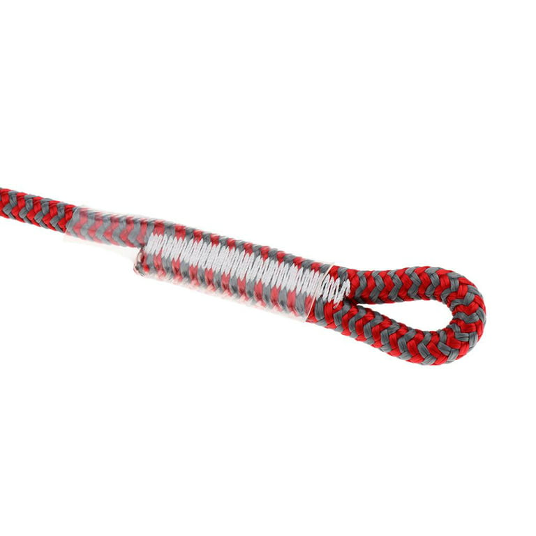 25kn 8mm Rope Outdoor Rock Climbing Heat Resistant Friction Hitch Cord 80cm/100, 80cm, Men's, Size: 80 cm, Red