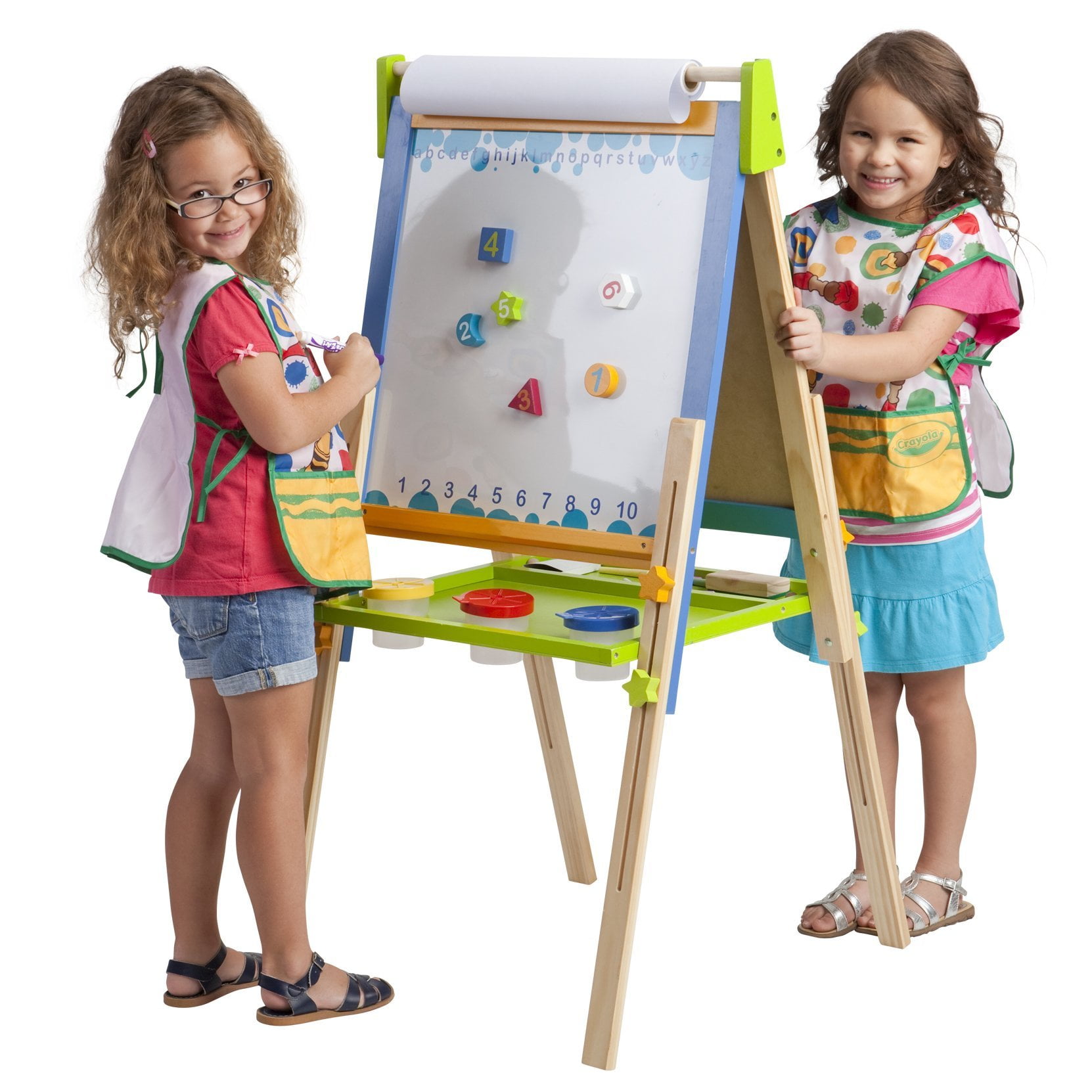 Preschool classroom easel