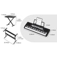 thumbnail image 3 of Cherish 61-Key Portable Keyboard Electric Piano with Microphone and Headphone Mode (1 Set), 3 of 9