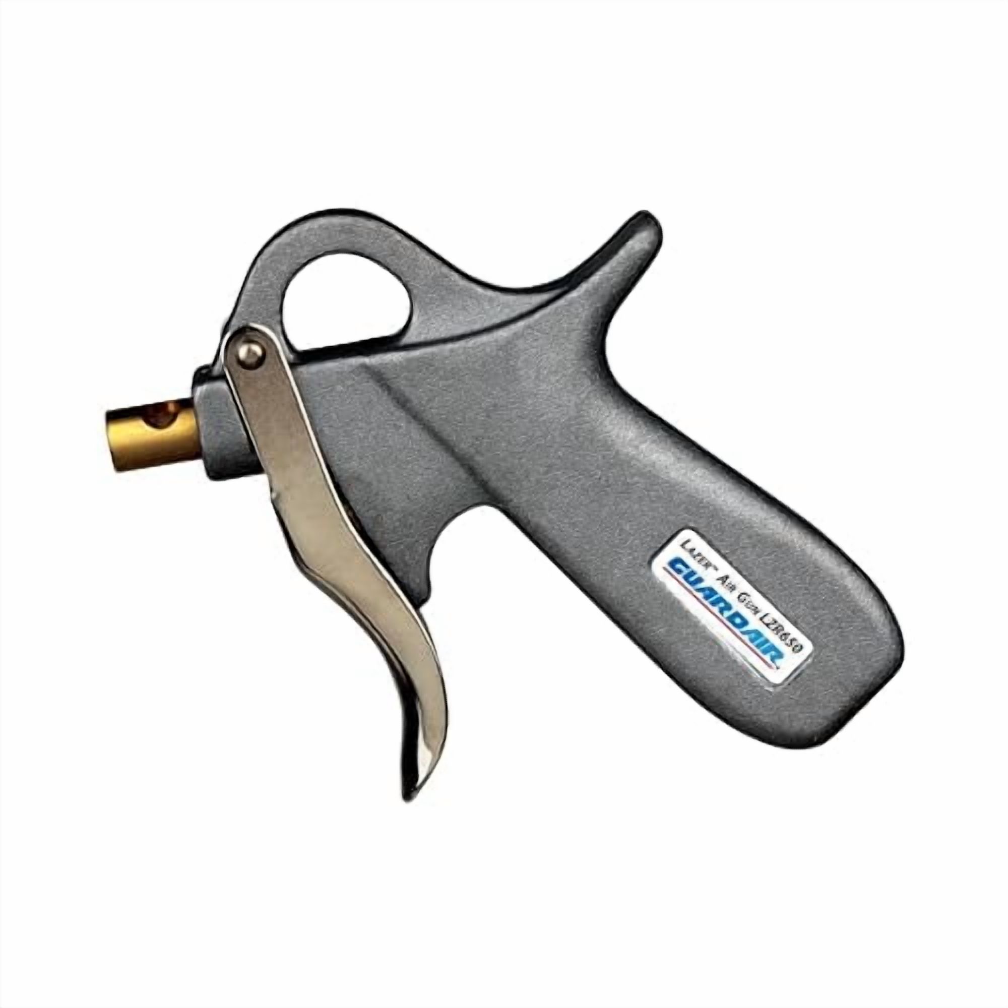 Guardair LZR650 Air Blow Gun: Venturi Nozzle, Pistol Grip 1/4 NPT, Aluminum