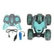 thumbnail image 3 of Coche de acrobacias de 5 ruedas, juguete, 2,4G, Control remoto, giro de 360 grados, coche RC para niños, azul, 3 of 5
