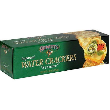 Arnott's Sesame Water Crackers, 4.4 oz (Pack of 12)