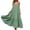 Mint Green, variant on Women's Summer Maxi Dress Plus Size Solid Color Blackless Dress flowy Swing A Line Dress 2026 Casual Boho Sleeveless Spaghetti Strap Smocked Tiered Long Beach Sundresses for Women