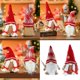 thumbnail image 2 of Christmas Gnomes with Gingerbreads Man Hat Plush Dolls Swedish Tomtes Santa Elves Ornament for Home Embellishment Decors, 2 of 5