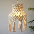 thumbnail image 1 of Pantalla de Lámpara Perfecl Macramé Bohemia 25x35 cm, 1 of 8