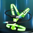 thumbnail image 2 of Reflective Vest Sports Running Light Led Light Up Running Vest for Outdoor Running Wear, 2 of 8