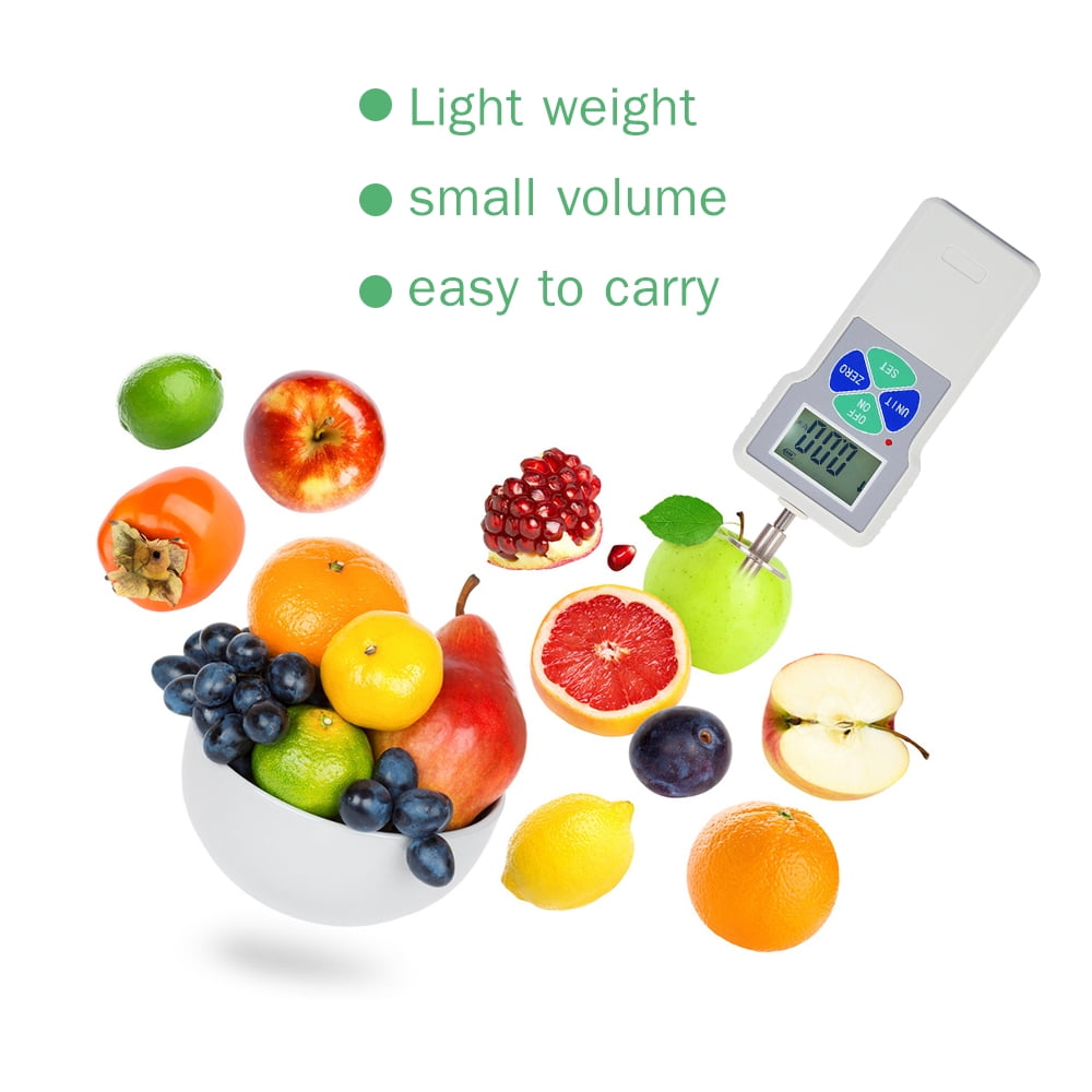 EY-30 Fruit Firmness Penetrometer DIigtal Sclerometer Fruit Hardness Tester for Determining the Maturity Level of Fruit US Plug