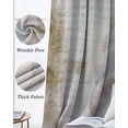 thumbnail image 3 of Coastal Conch Blackout Curtains for Bedroom Living Room Darkening Curtains 54 Inch Long Summer Beach Seaside Nautical Vintage Short Curtain for Small Window Treatment Grommet Drapes 42"x54"x2, 3 of 9