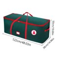 thumbnail image 2 of NKOOGH Christmas Tree Storage Bag with Zipper Closure, for Trees Up to 7.5 Feet, 1PC, 2 of 5
