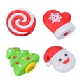 thumbnail image 1 of CIMAXIC christmas 4pcs Christmas Theme Cable Sleeve Cable Protective Cover Data Line Protector Phone Accessory,1.18"X1.18"X0.31", 1 of 4