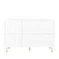 thumbnail image 5 of 3-Door Sideboard with Pine Legs - Versatile for Different Rooms / In Kitchen, Entryway, Bedroom / Ensures Stable Support, 5 of 6