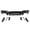 Gloss Black, variant on Ikon Motorsports Rear Diffuser, Compatible with 2024-2026 Ford Mustang V6/GT,  Competition Style Matte Black PP Polypropylene Shark Fin Rear Bumper Valance Spoiler, Air Dam Chin Splitter Molding 1PC