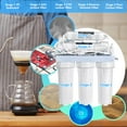 thumbnail image 3 of Yescom 5-Stage Home Healthy Drinking Water RO Reverse Osmosis System and Extra 8 Water Filters 100 GPD, 3 of 12