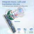thumbnail image 2 of Ai Translation Earbuds Real Time, 3-in-1 Buletooth 5.3 Translator Earbuds with 5 Translation Modes/164 Languages/No Subscription Required, 48H Headphones Translator for Travel/Business/Leaning, 2 of 7