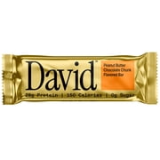 David High Protein Bars, Peanut Butter Chocolate Chunk, 28g Protein (4 Count)