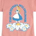 thumbnail image 3 of Disney - Alice In Wonderland - The Original Wildflower - Toddler & Youth Girls Short Sleeve Graphic T-Shirt, 3 of 5