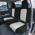 thumbnail image 5 of For 2022-2026 Nissan Frontier FH Group Custom Fit Neoprene Car Seat Covers Wateropoof - Gray Full Set, 5 of 6