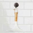 thumbnail image 3 of Bathroom and Window Squeegee Set with Hanging Loop, 2-Pack, White/Natural Tone, Efficient Cleaning Tool for Showers and Surfaces, 3 of 5
