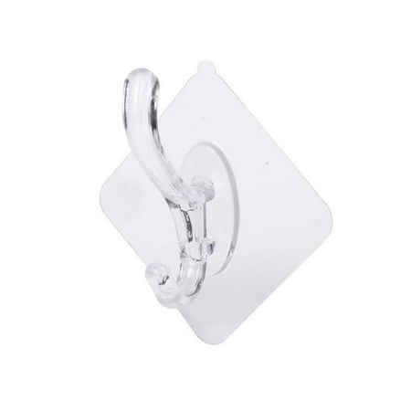 

Punch-free Household Simple Seamless Sticker Strong Adhesive Wall Hook Kitchen Bathroom Multipurpose Storage Hook 1pc
