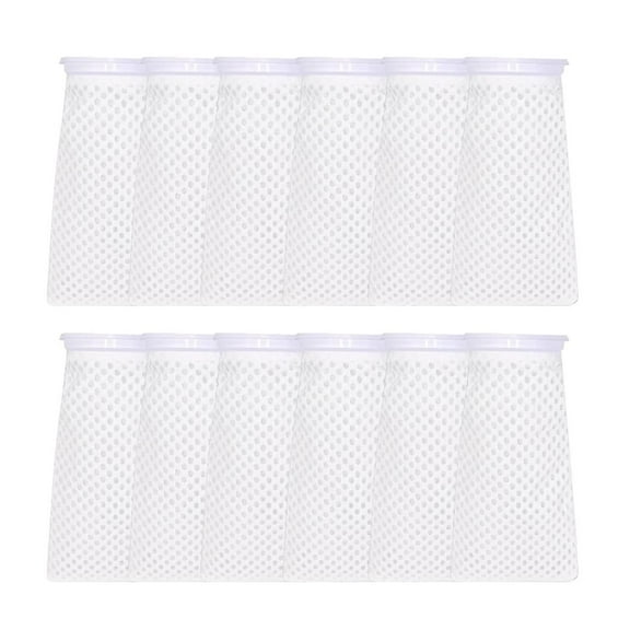 Bothyi 12 Pieces Aquarium Filter Socks 4 inch Washable Aquarium Socks for Tank Sump