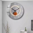 thumbnail image 4 of Reloj y reloj de pared for sala de estar, hogar, moda, comedor, reloj de cuarzo simple y silencioso, adecuado for sala de estar, estudio, dormitorio, oficina, 4 of 6