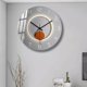 thumbnail image 4 of Reloj y reloj de pared for sala de estar, hogar, moda, comedor, reloj de cuarzo simple y silencioso, adecuado for sala de estar, estudio, dormitorio, oficina, 4 of 6