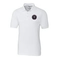 thumbnail image 2 of Men's-Cutter & Buck  White Inter Miami CF Big & Tall Advantage Eco Tri-Blend Pique Polo, 2 of 3