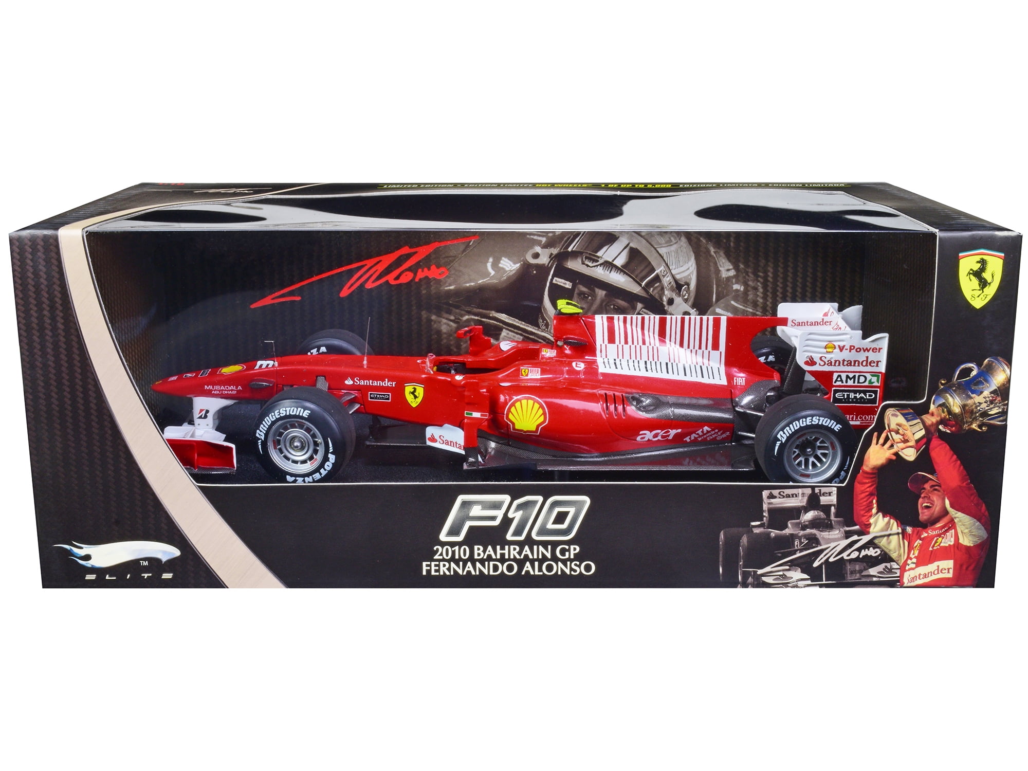 Ferrari F10 #8 Fernando Alonso Winner F1 Formula One Bahrain Ferrari F10 #8 Fernando Alonso Winner F1 Formula One Bahrain