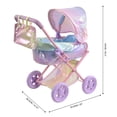 thumbnail image 4 of Cochecito Baby Doll Olivia's Little World iridiscente, 4 of 9