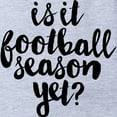 thumbnail image 2 of CafePress - Is It Football Season Yet - Cute Infant Baby Football Bodysuit, 2 of 3