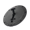 thumbnail image 4 of Tapa de escotilla de acceso de 8.4'' Placa de giratoria con asa Escotilla de inspección Redonda no Negro Zulema Cubierta de escotilla de placa de cubierta, 4 of 8