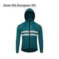thumbnail image 4 of Chaqueta de ciclismo Sonducket OD032323-20 cortavientos impermeable a prueba de viento Azul oscuro 4XL/EUR 3XL, 4 of 6