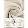 thumbnail image 5 of Fantaslook Wide Leg Pants for Women High Waisted Drawstring Pleated Trousers Pants Summer Casual Work Pants with Pockets, 5 of 8