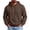 Brown, variant on Essentials Hoodie Zaewscy Men Light Fleece Long Sleeve Solid Hoodie Pullover Sport Sweatshirts White XXL