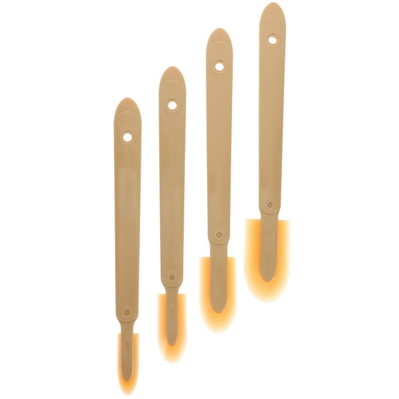 HOMEMAXS 4pcs Caulk Finishing Set Tool Caulking Tool Reusable Sealant Spatula Spreader Multifunctional Caulking Remover Smoothing Tool Applicator For Tiles Brick Kitchen Bathroom