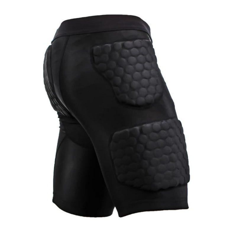 Compression Shorts Basketball Football Running M/L/XL/ XXL - Black, 390MM 