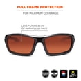 thumbnail image 2 of Gafas de sol de seguridad Ergodyne Skullerz Odin Black Frame, 2 of 9