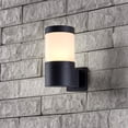 thumbnail image 4 of VONN 11" ETL Certified Integrated LED Aluminum Outdoor Wall Sconce Matte Black, 4 of 9